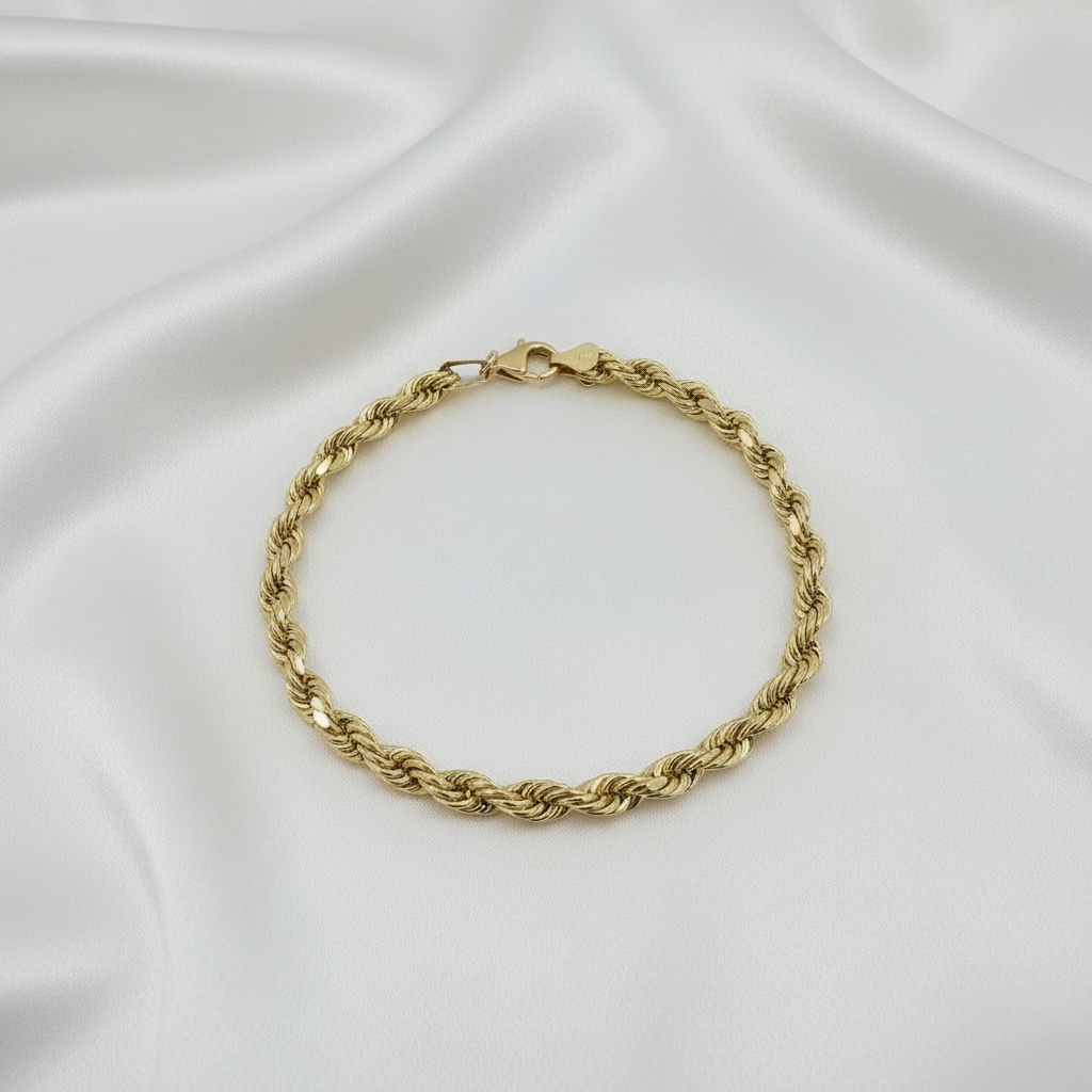 Pulsera Rope unisex 10k