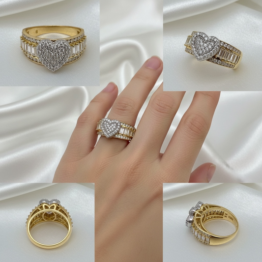 Anillo princesa de mujer 10k